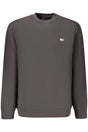 TOMMY HILFIGER MEN'S BLACK ZIP-UP SWEATSHIRT