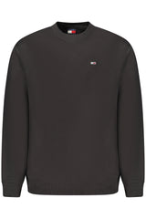 TOMMY HILFIGER MEN'S BLACK ZIP-UP SWEATSHIRT