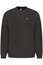 TOMMY HILFIGER MEN'S BLACK ZIP-UP SWEATSHIRT