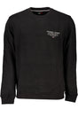 TOMMY HILFIGER MEN'S BLACK ZIPLESS SWEATSHIRT