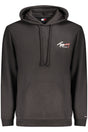 TOMMY HILFIGER MEN'S BLACK ZIP-UP SWEATSHIRT