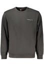 TOMMY HILFIGER MEN'S BLACK ZIP-UP SWEATSHIRT