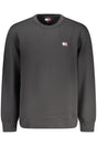 TOMMY HILFIGER MEN'S BLACK ZIP-UP SWEATSHIRT