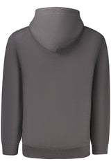 TOMMY HILFIGER MEN'S BLACK ZIP-UP SWEATSHIRT