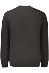 TOMMY HILFIGER MEN'S BLACK ZIP-UP SWEATSHIRT