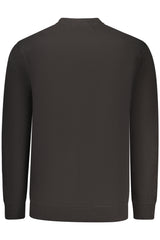 TOMMY HILFIGER MEN'S BLACK ZIP-UP SWEATSHIRT