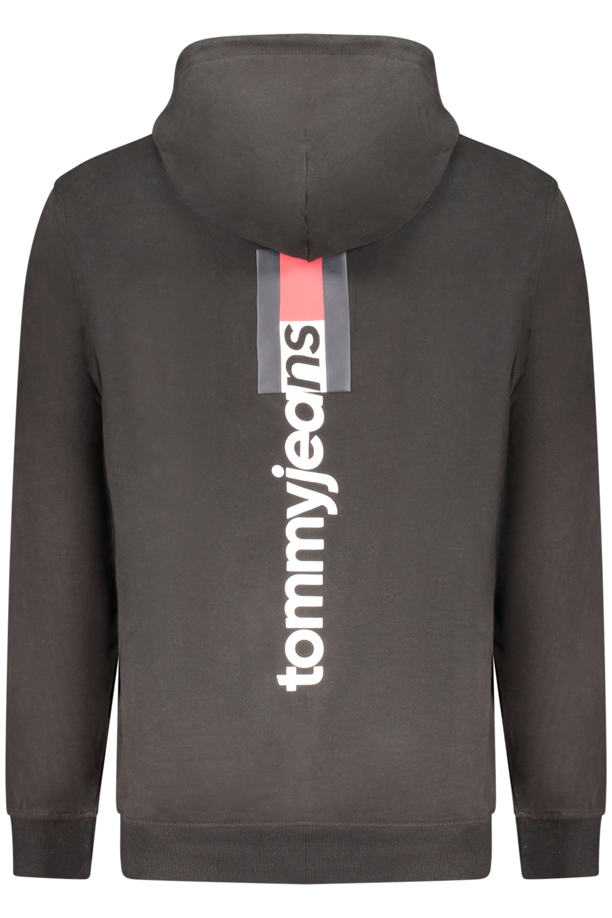 TOMMY HILFIGER MEN'S BLACK ZIP-UP SWEATSHIRT