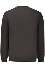 TOMMY HILFIGER MEN'S BLACK ZIP-UP SWEATSHIRT
