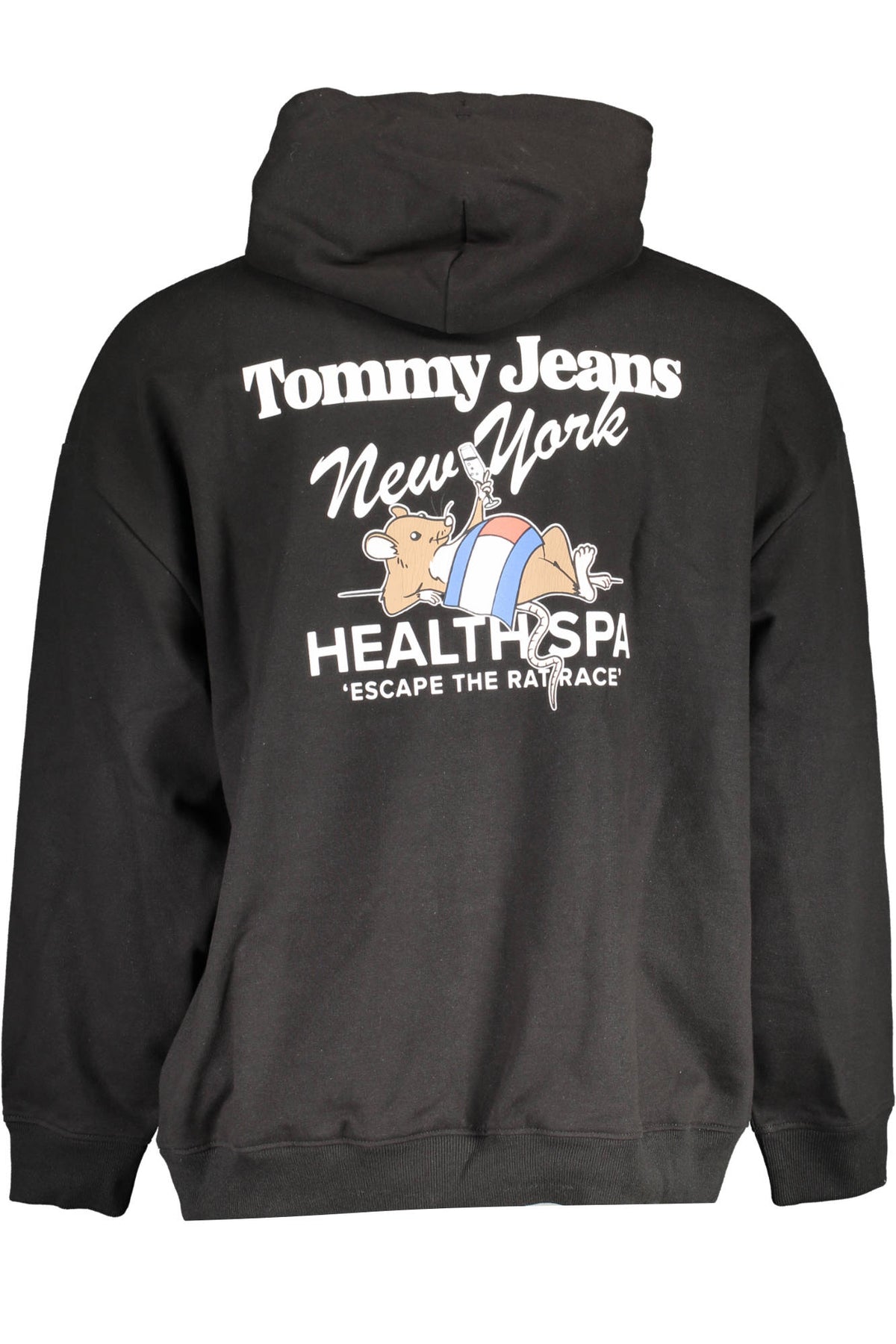 TOMMY HILFIGER SWEATSHIRT WITHOUT ZIP BLACK MAN