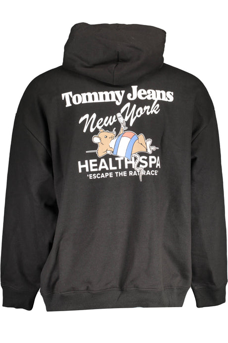 TOMMY HILFIGER SWEATSHIRT WITHOUT ZIP BLACK MAN