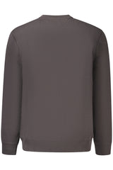 TOMMY HILFIGER MEN'S BLACK ZIP-UP SWEATSHIRT