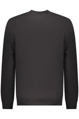 TOMMY HILFIGER MEN'S BLACK ZIP-UP SWEATSHIRT