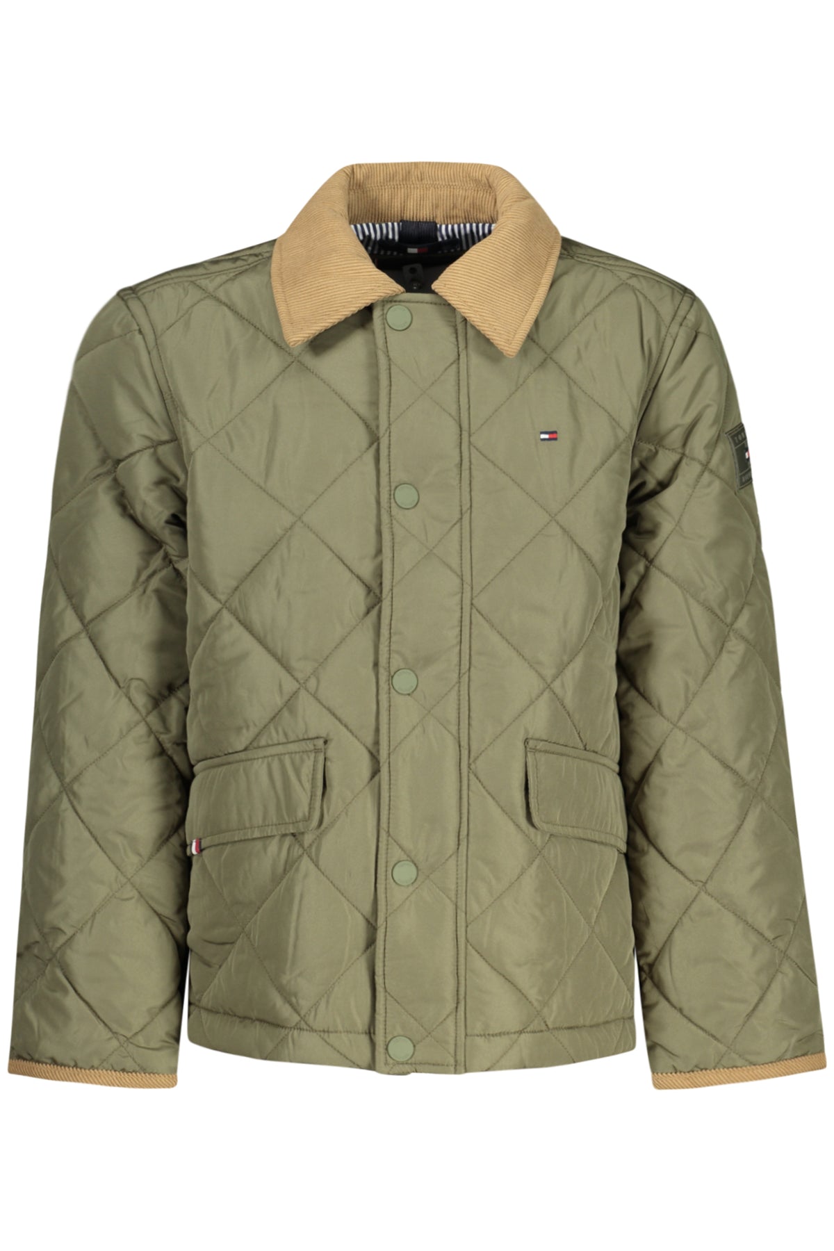 TOMMY HILFIGER KIDS' GREEN JACKET