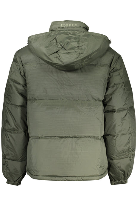 TOMMY HILFIGER MEN'S GREEN JACKET