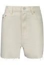 TOMMY HILFIGER JEANS SHORT WOMEN'S WHITE