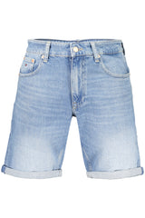 TOMMY HILFIGER MEN'S BLUE JEANS SHORTS