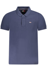 TOMMY HILFIGER MEN'S SHORT-SLEEVE POLO SHIRT, BLUE