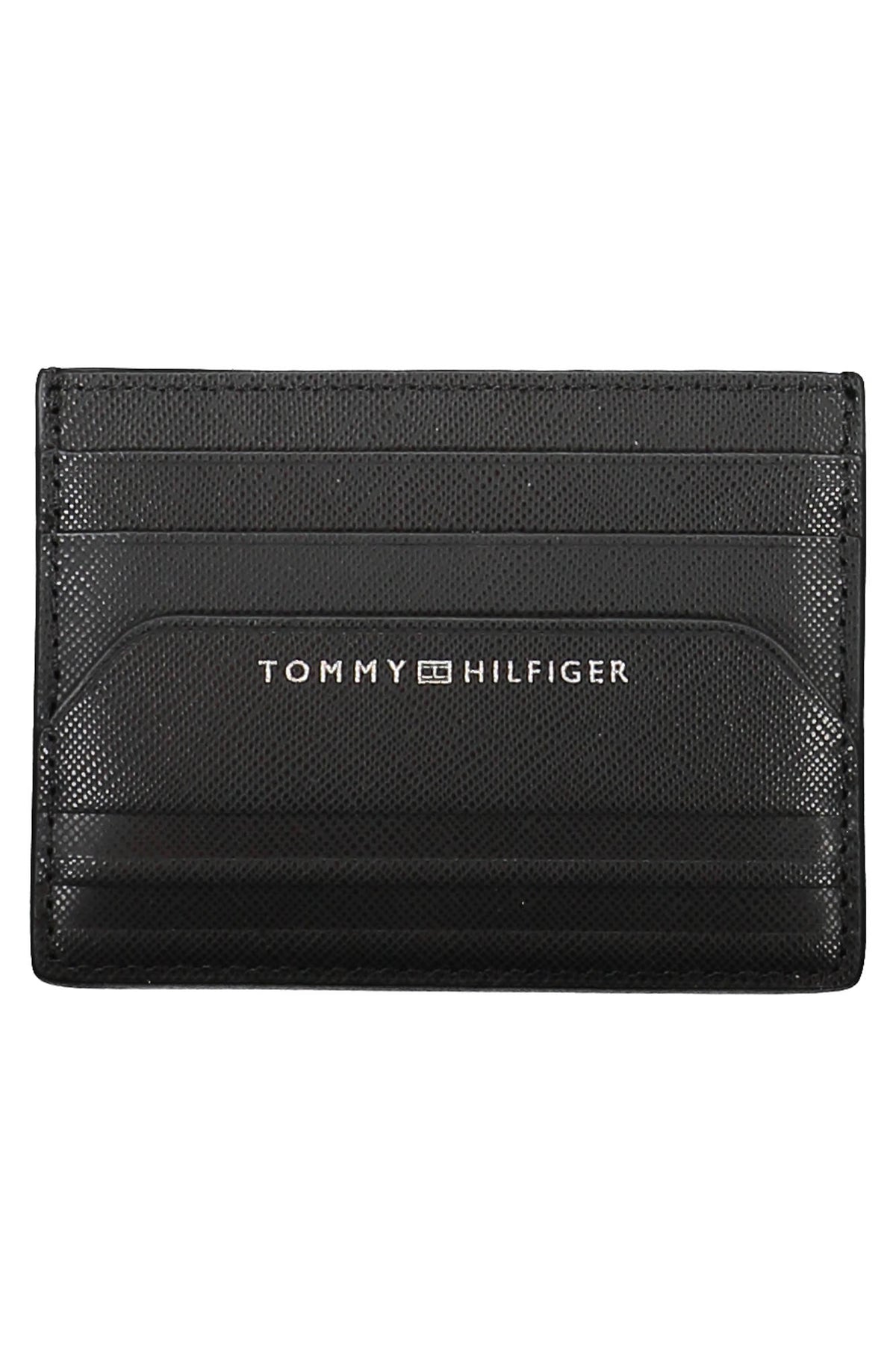 TOMMY HILFIGER BLACK MAN WALLET