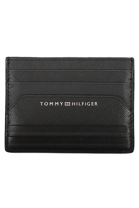 TOMMY HILFIGER BLACK MAN WALLET
