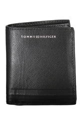 TOMMY HILFIGER BLACK MAN WALLET