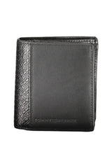 TOMMY HILFIGER BLACK MEN'S WALLET