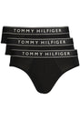 TOMMY HILFIGER MEN'S BLACK BRIEFS