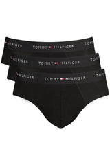 TOMMY HILFIGER MEN'S BLACK BRIEFS