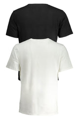 TOMMY HILFIGER BLACK MEN'S OUTDOOR T-SHIRT