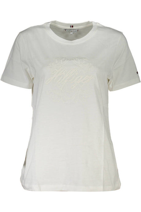 TOMMY HILFIGER WOMEN'S SHORT-SLEEVE T-SHIRT WHITE