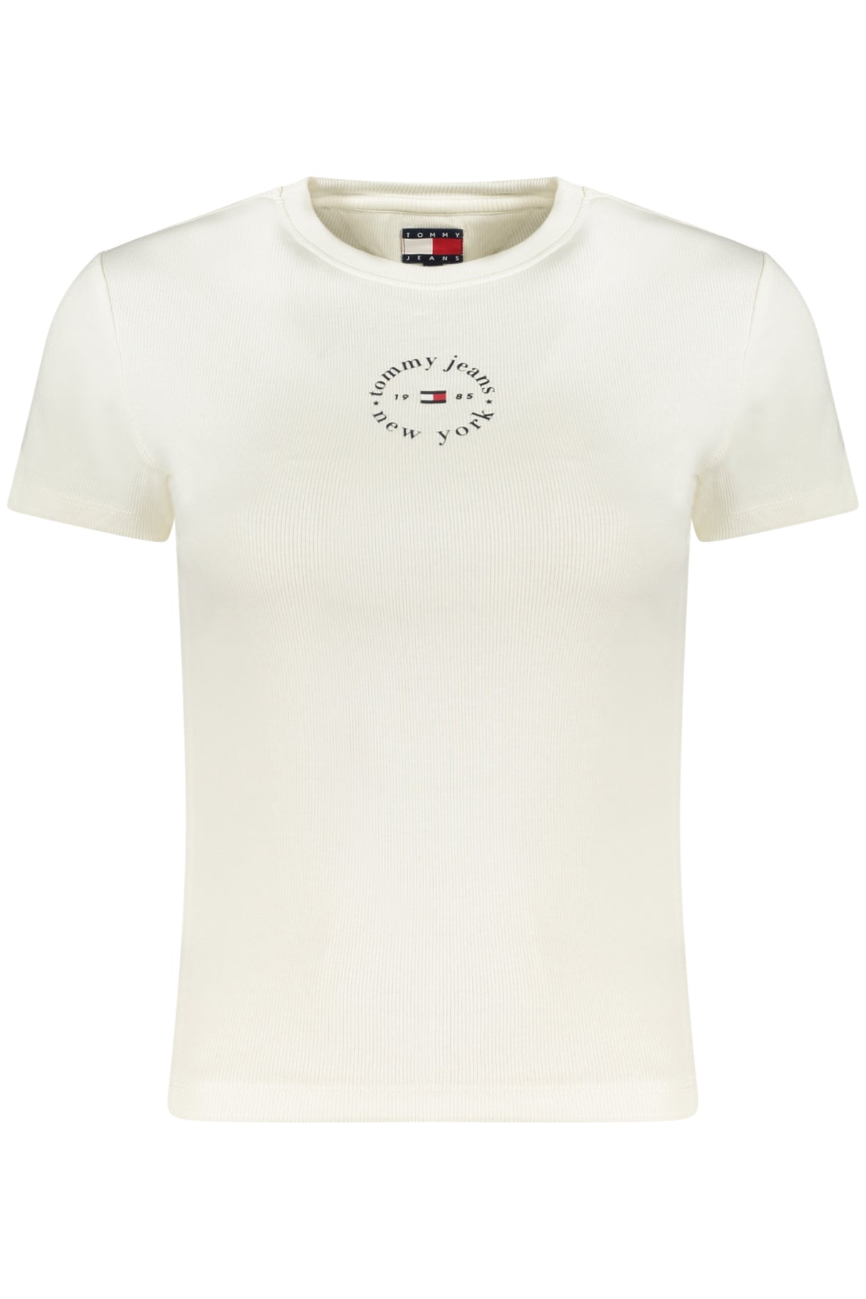 TOMMY HILFIGER WOMEN'S SHORT-SLEEVE T-SHIRT WHITE