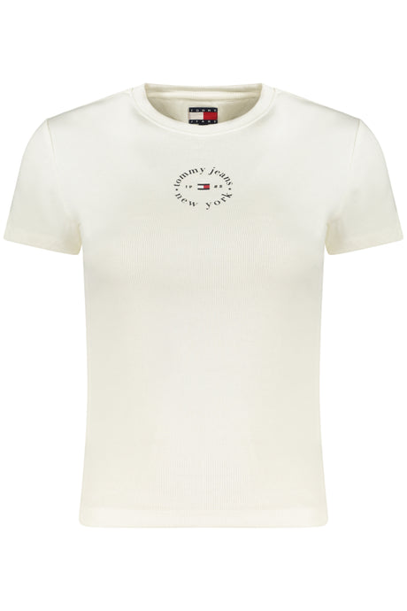 TOMMY HILFIGER WOMEN'S SHORT-SLEEVE T-SHIRT WHITE