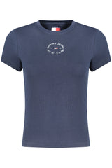 TOMMY HILFIGER WOMEN'S SHORT-SLEEVE T-SHIRT, BLUE