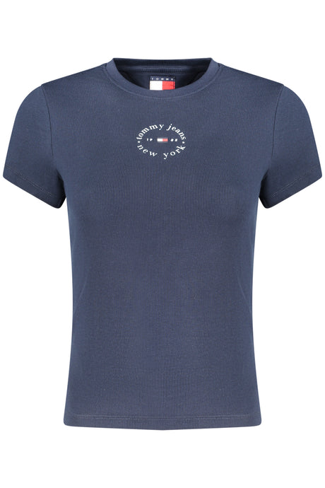 TOMMY HILFIGER WOMEN'S SHORT-SLEEVE T-SHIRT, BLUE