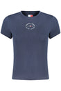 TOMMY HILFIGER WOMEN'S SHORT-SLEEVE T-SHIRT, BLUE