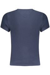 TOMMY HILFIGER WOMEN'S SHORT-SLEEVE T-SHIRT, BLUE