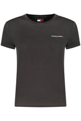 TOMMY HILFIGER WOMEN'S SHORT-SLEEVE T-SHIRT BLACK