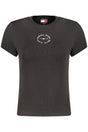 TOMMY HILFIGER WOMEN'S SHORT-SLEEVE T-SHIRT BLACK