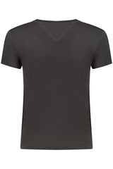 TOMMY HILFIGER WOMEN'S SHORT-SLEEVE T-SHIRT BLACK