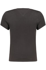 TOMMY HILFIGER WOMEN'S SHORT-SLEEVE T-SHIRT BLACK