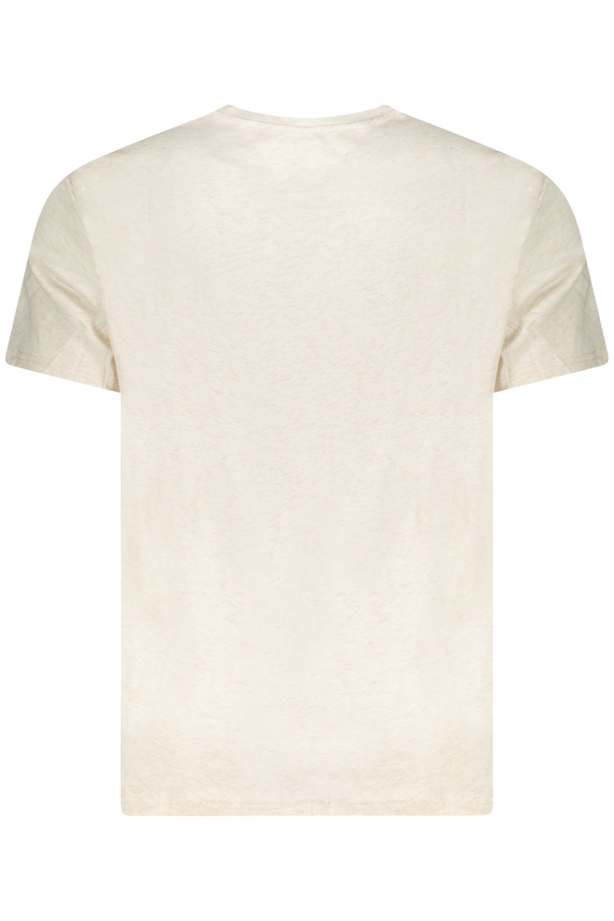 TOMMY HILFIGER SHORT SLEEVE T-SHIRT MEN BEIGE