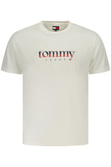 TOMMY HILFIGER MEN'S SHORT-SLEEVE T-SHIRT WHITE