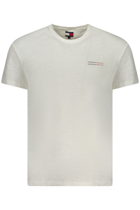 TOMMY HILFIGER SHORT SLEEVE T-SHIRT MEN WHITE