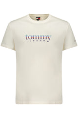 TOMMY HILFIGER MEN'S SHORT-SLEEVE T-SHIRT WHITE