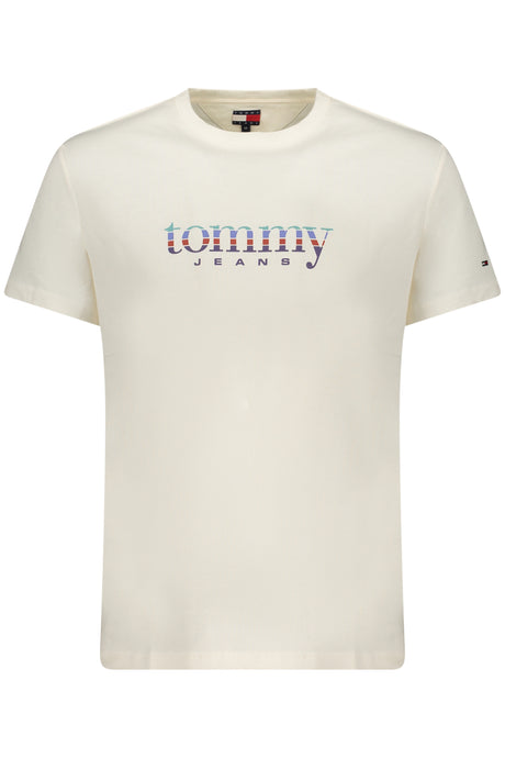 TOMMY HILFIGER MEN'S SHORT-SLEEVE T-SHIRT WHITE
