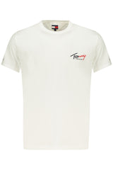 TOMMY HILFIGER MEN'S SHORT-SLEEVE T-SHIRT WHITE