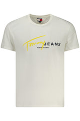 TOMMY HILFIGER SHORT SLEEVE T-SHIRT MEN WHITE
