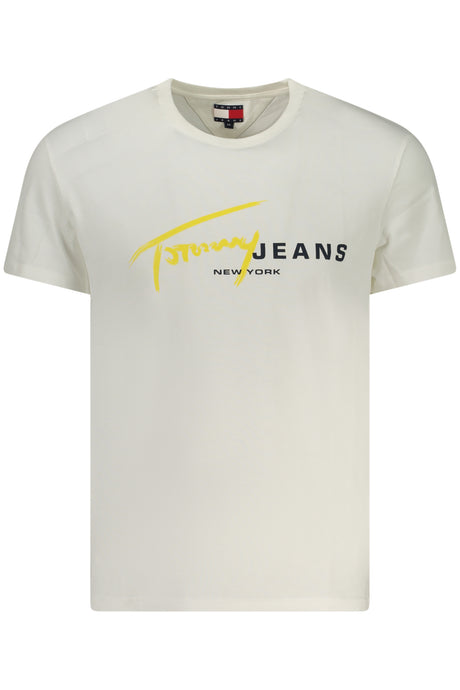 TOMMY HILFIGER SHORT SLEEVE T-SHIRT MEN WHITE