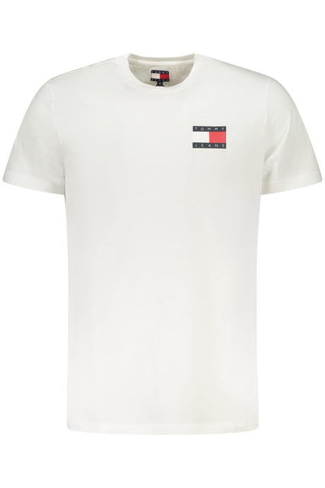 TOMMY HILFIGER MEN'S SHORT-SLEEVE T-SHIRT WHITE