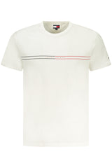 TOMMY HILFIGER SHORT SLEEVE T-SHIRT MEN WHITE