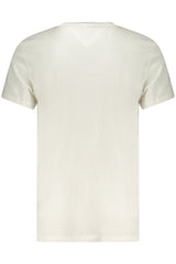 TOMMY HILFIGER MEN'S SHORT-SLEEVE T-SHIRT WHITE